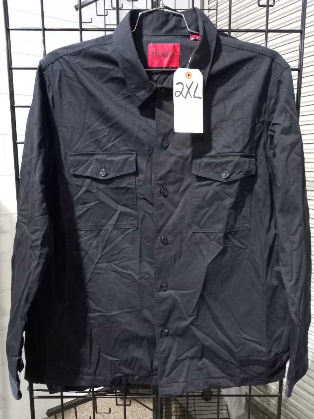 Hugo Boss Shirt Jacket - Black | 2XL
